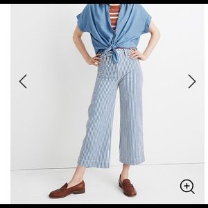 MADEWELL STRIPED TROUSERS
